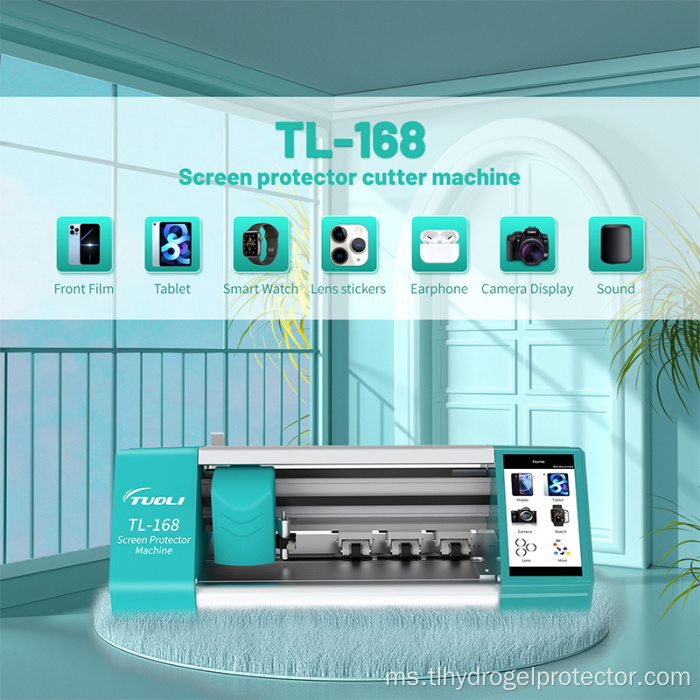 Pelindung Skrin Universal Mesin Pemotongan Filem Kembali